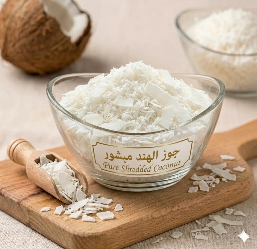 جوز الهند مبشور