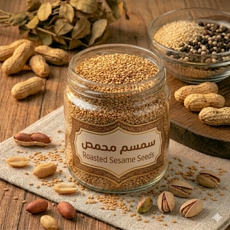 سمسم محمص