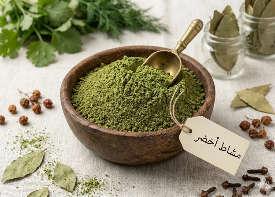 مشاط أخضر