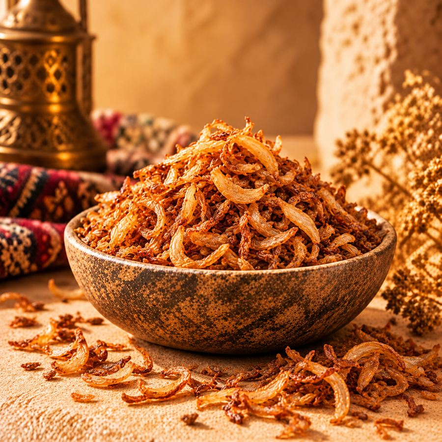 بصل مقلي