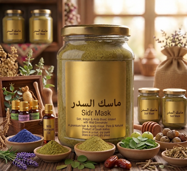 ماسك السدر الزيتي