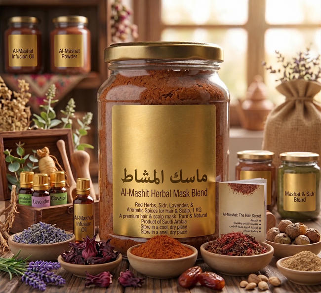 ماسك المشاط الزيتي