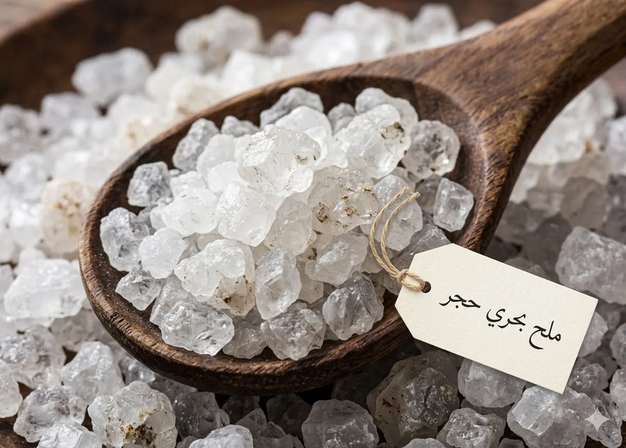 ملح بحري حجر