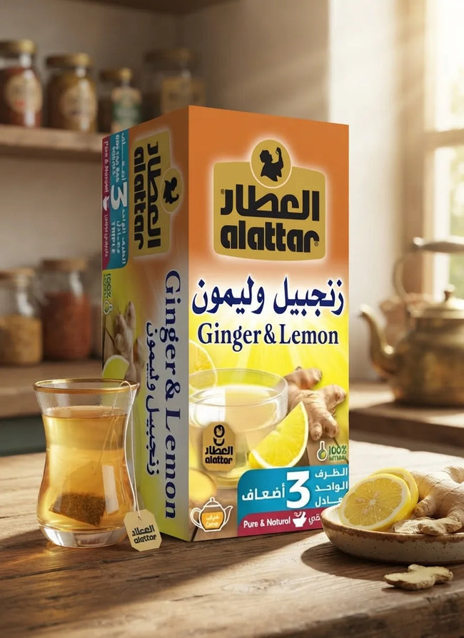 زنجبيل وليمون