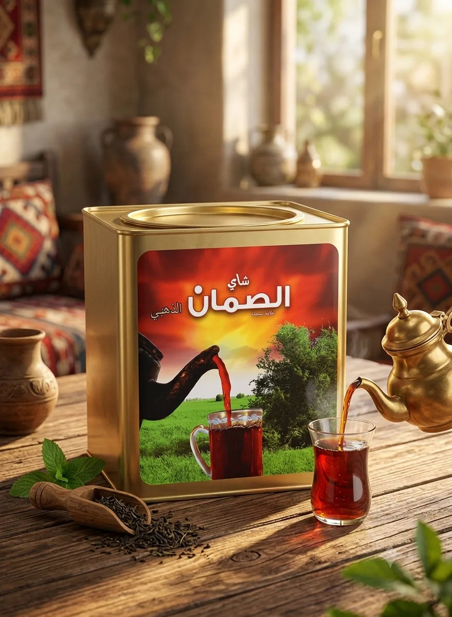 شاي الصمان الذهبي