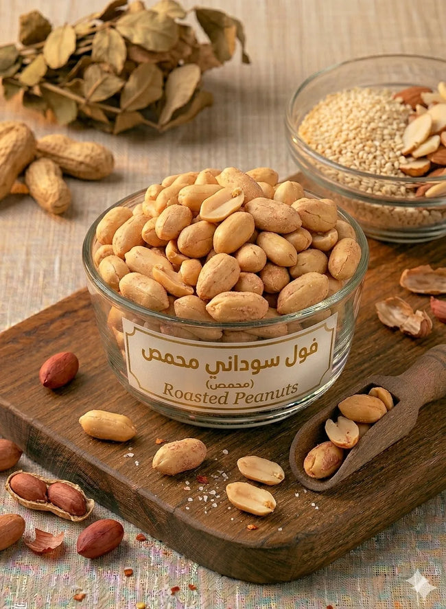 فول سوداني محمص